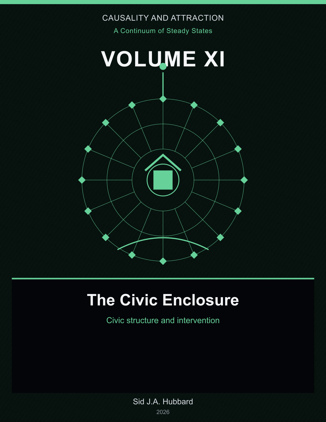 Book cover for Causality and Attraction Volume XI.