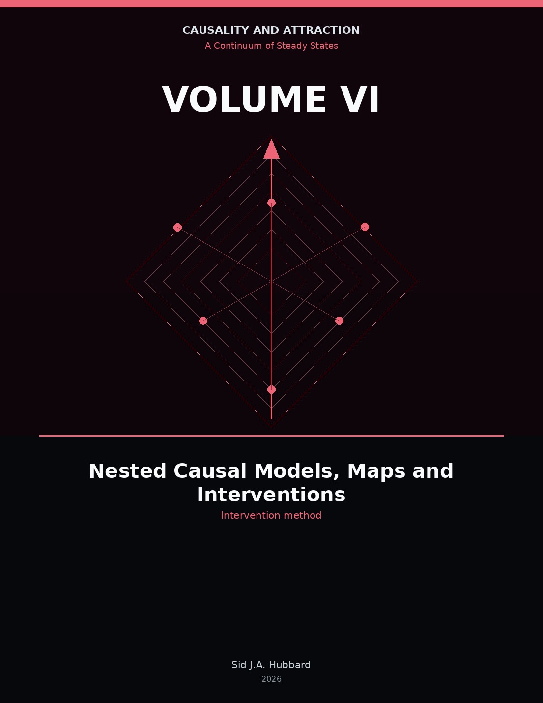 Book cover for Causality and Attraction Volume VI.
