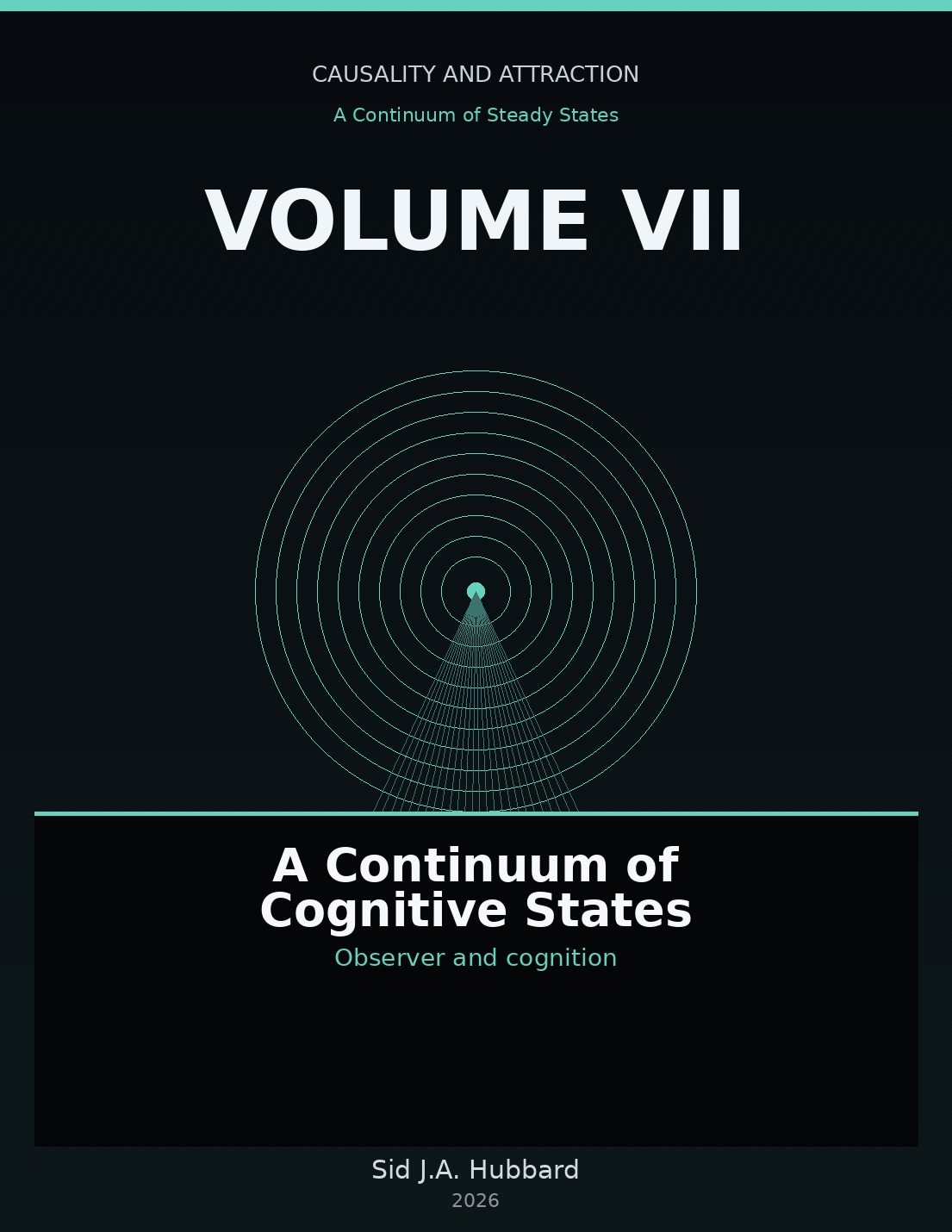 Book cover for Causality and Attraction Volume VII.